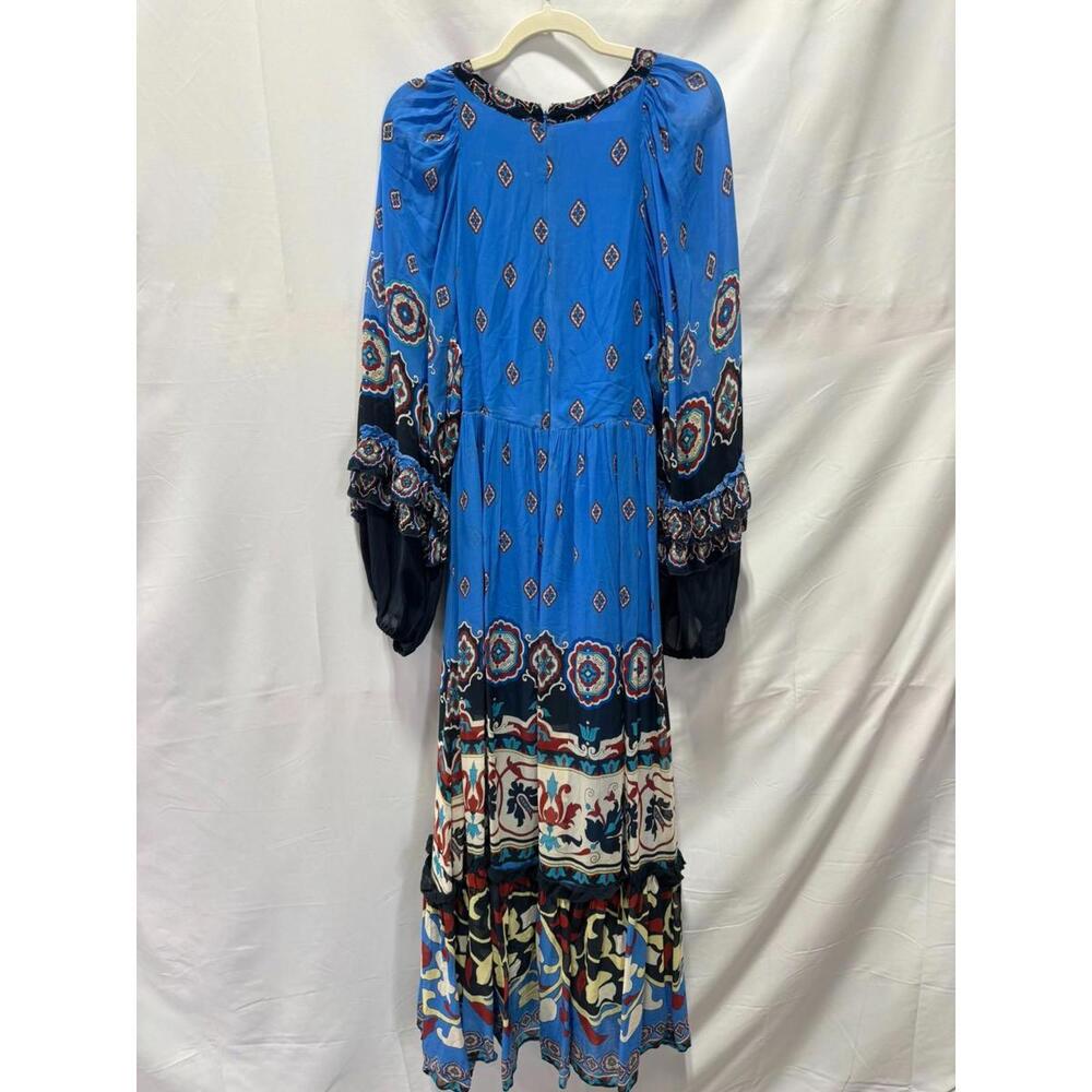 FARM Rio Anika Tiles Maxi Dress Size L Multicolor - Picture 5 of 16